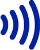 The contactless payments symbol
