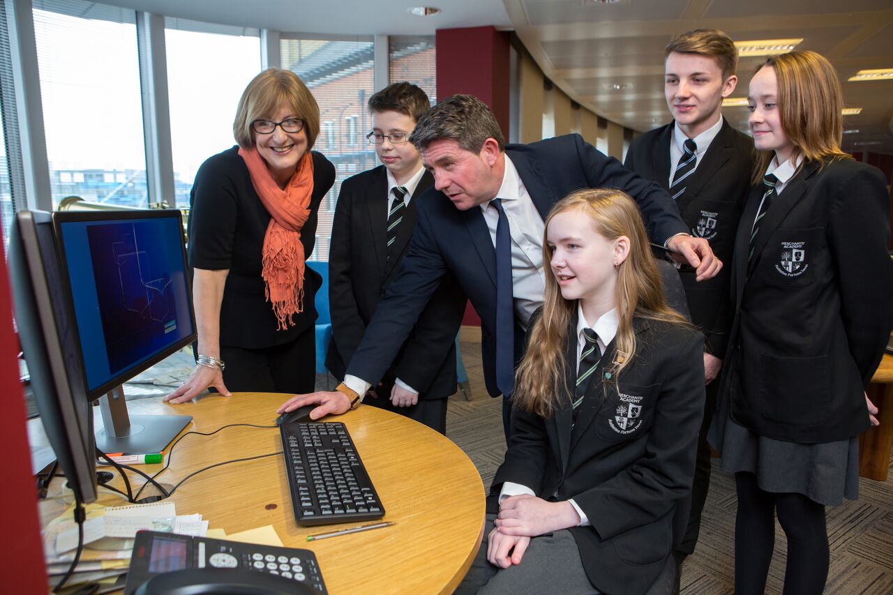 Bristol School Kids experience the world of work at Bank of Ireland UK