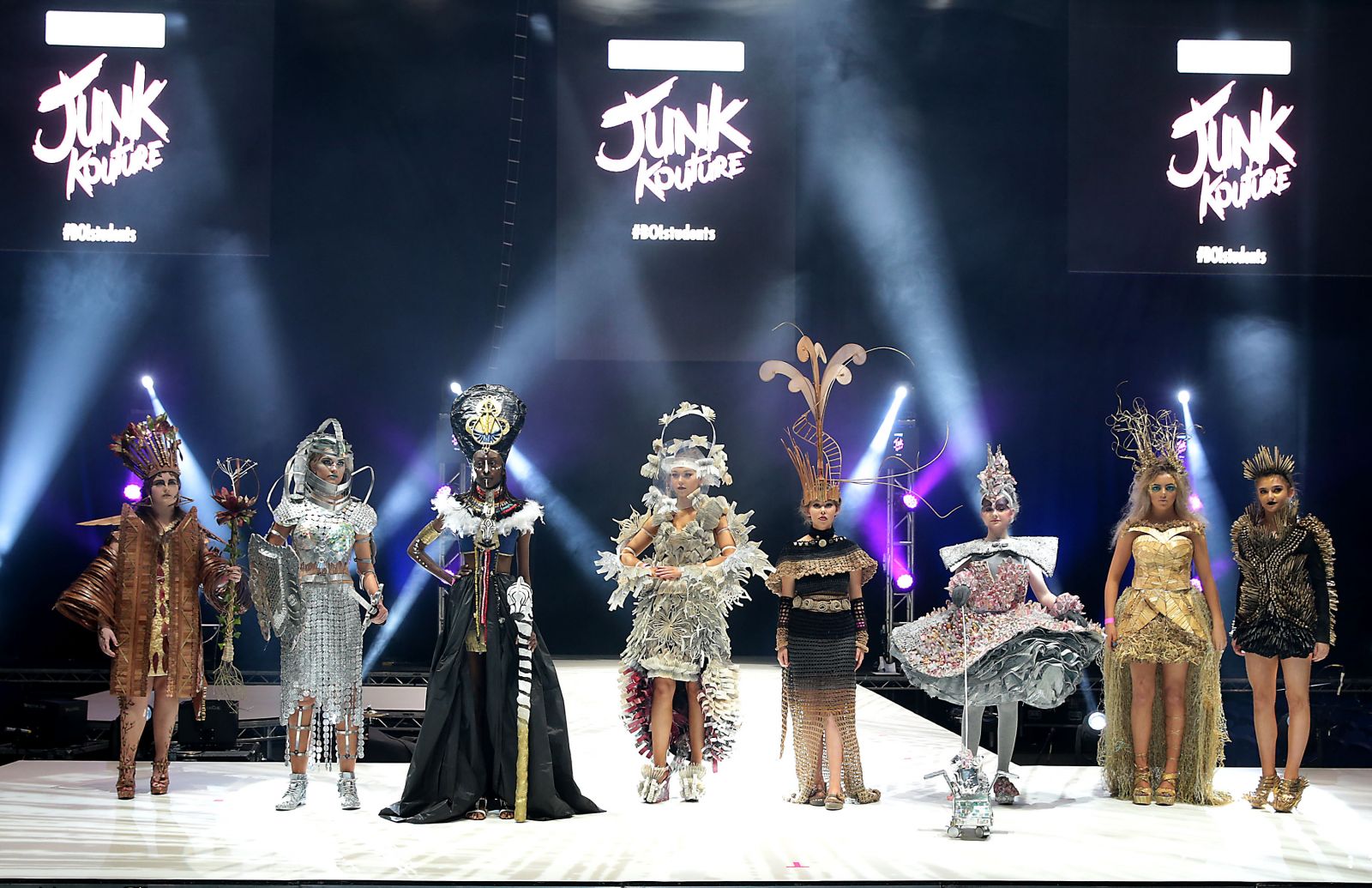 Bank of Ireland Junk Kouture 2016 Northern Region runners up include designs from St. Mary’s High School, Newry & Holy Trinity School, Cookstown