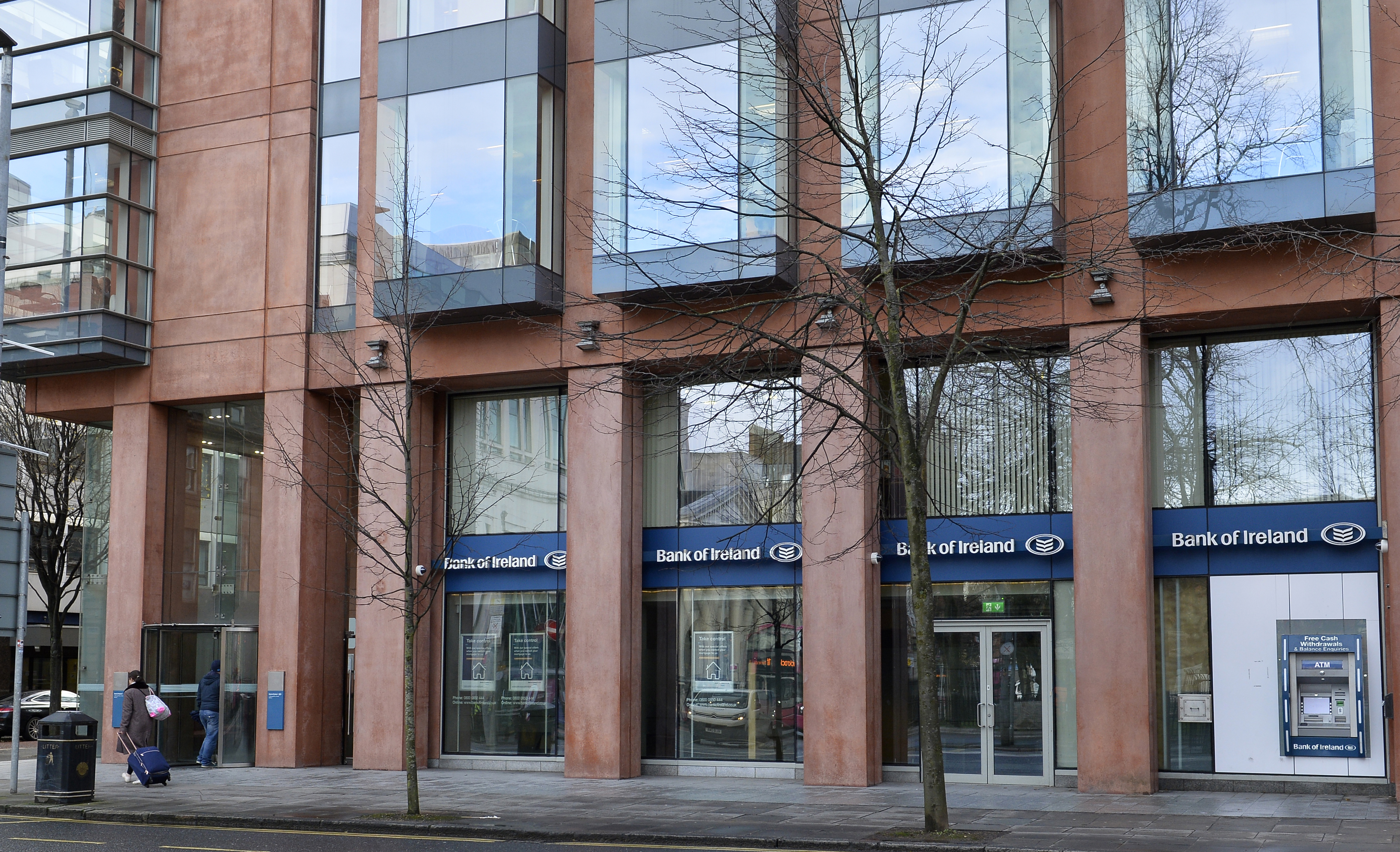 Bank of Ireland UK's new flagship Belfast branch.