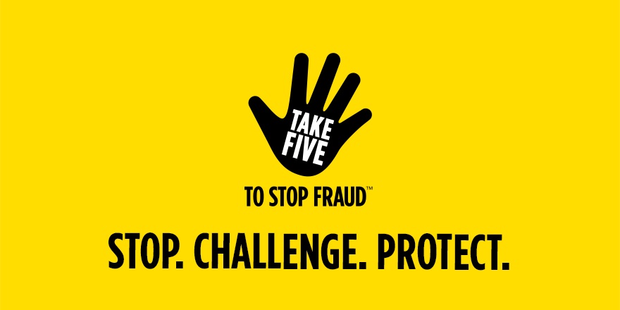 Take five to stop fraud