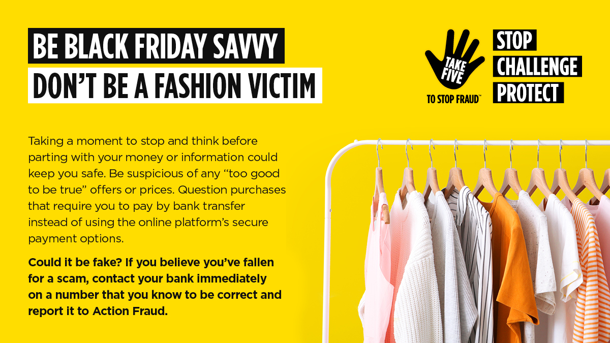 Be Black Friday savvy, don't be a fashion victim